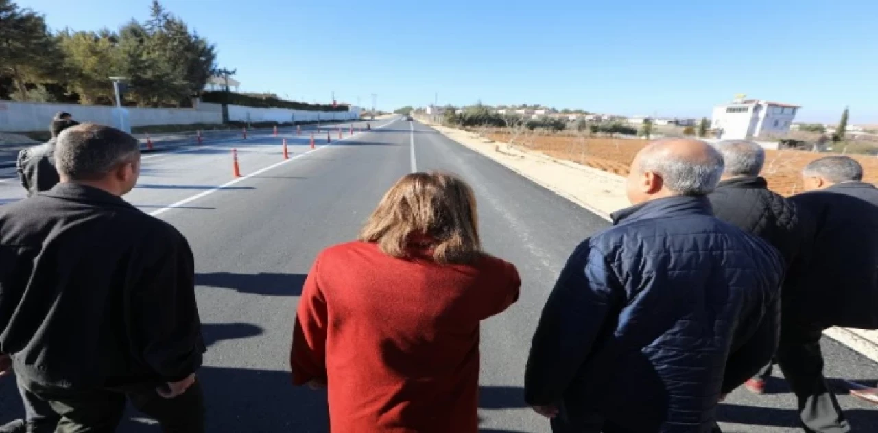 Gaziantep’te yeni açılan yollara Başkan Şahin’den ilk gün denetimi