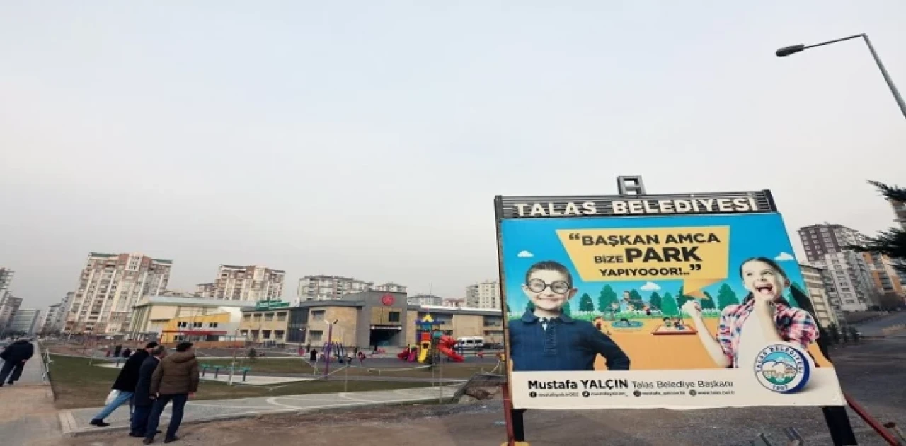 Kayseri Talas’ta Mevlana’ya yeni park