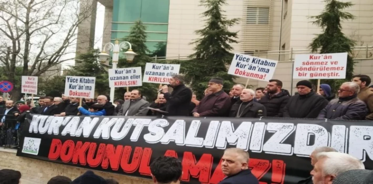 Kutsal saygısızlığa Bursa Gemlik’te protesto!