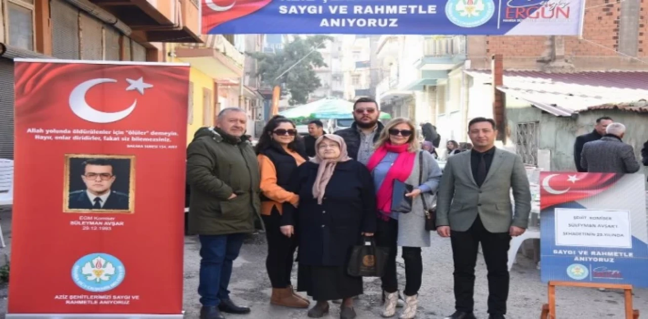 Manisa’da Alaşehirli şehit komiser dualarla anıldı