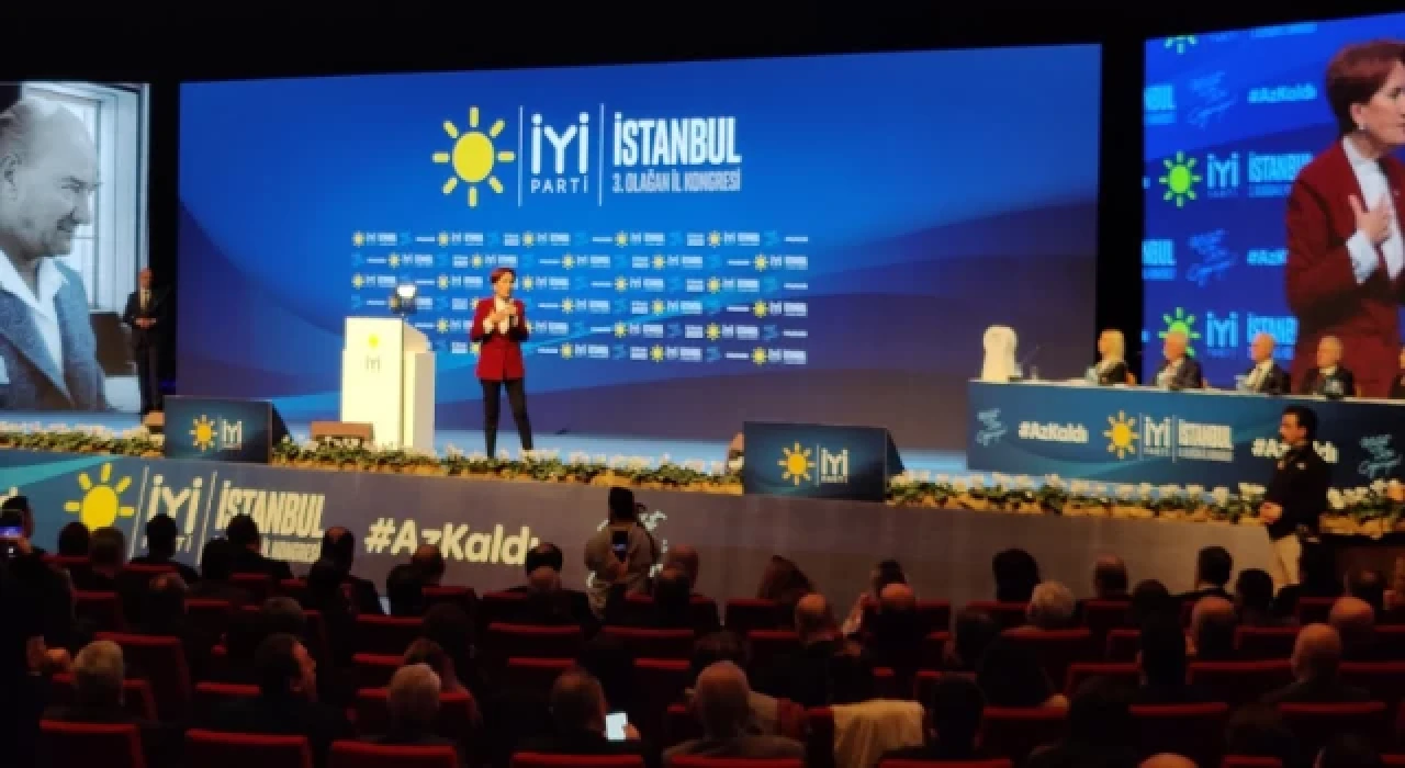 Meral Akşener: 'Biz balyoz indiren eli tutup o eli kıranlardanız'