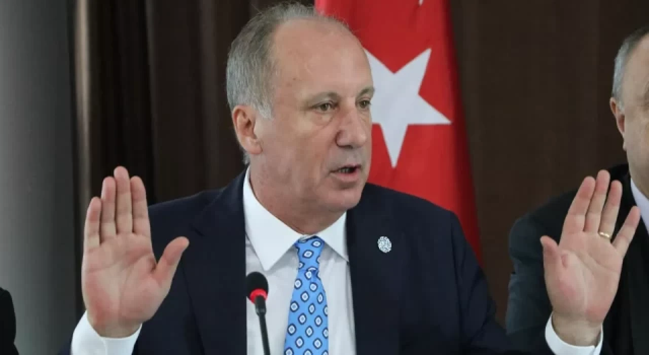 Muharrem İnce: Ali Babacan çıkıyor, Türklüğü kaldırıyor, elinde İngiliz anahtarı var herhalde