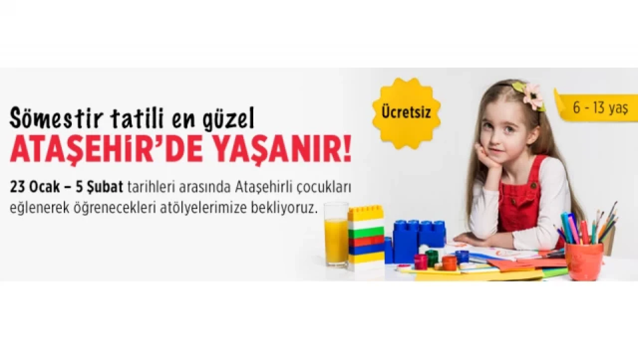 Sömestir için atölye kayıtları başladı