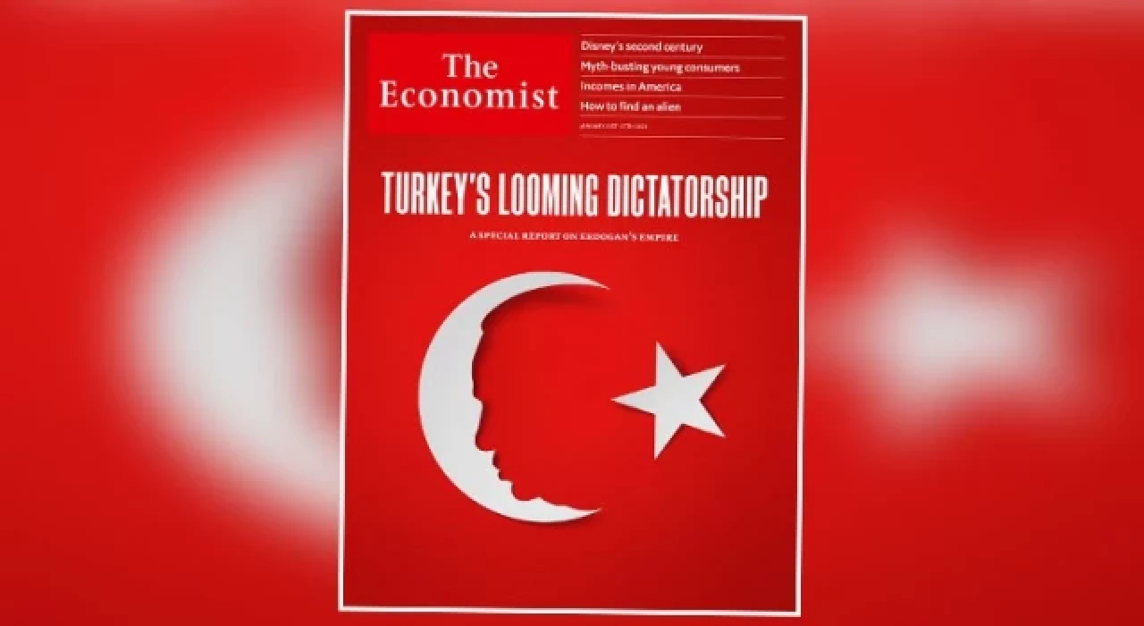 The Economist'ten  "Türkiye diktatörlüğün eşiğinde’’ kapağı