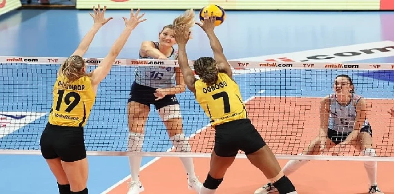 VakıfBank, yeni yıldaki ilk maçında set vermedi