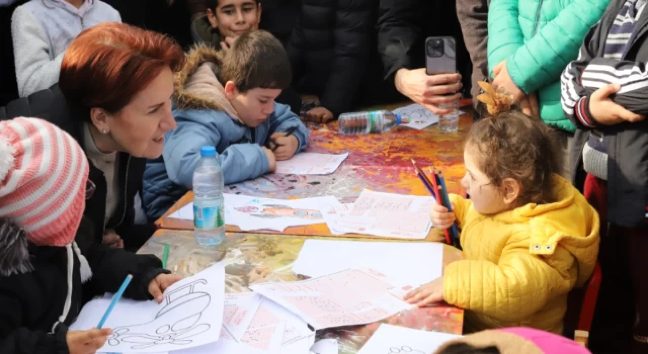 Akşener, deprem bölgesi Diyarbakır'da: Bıktık atanmışların talimat vermesinden