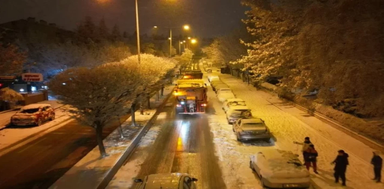 Başkent’te kar seferberliği