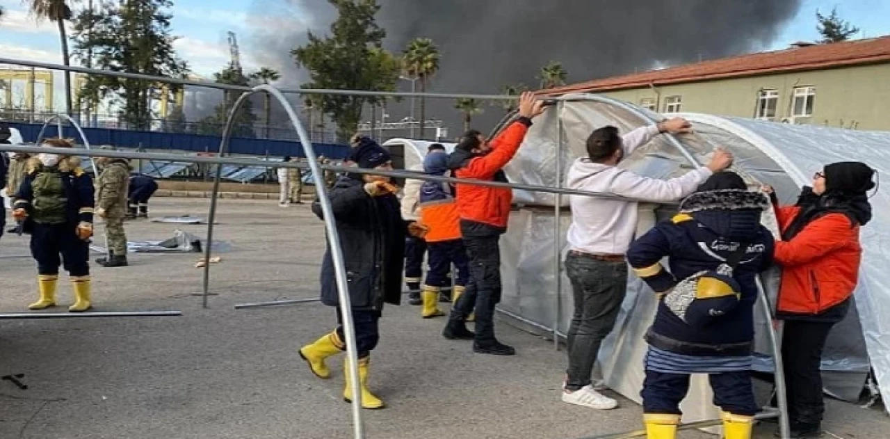 Çadır Kent Deprem Bölgesinin Yaralarını Saracak