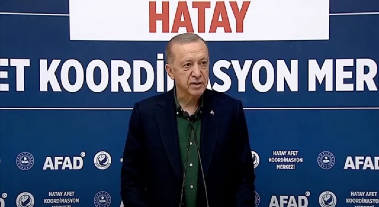 Cumhurbaşkanı Erdoğan: Şehirlerin tamamını yeniden ayağa kaldıracağız