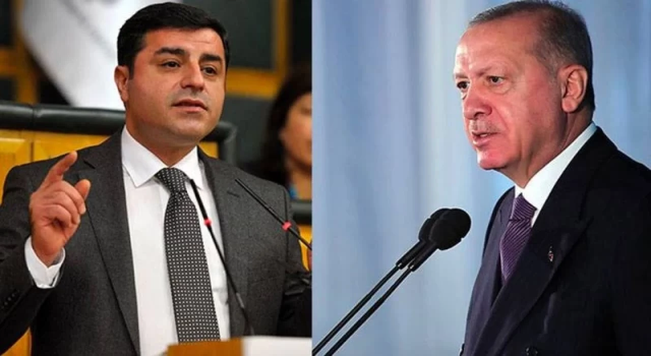 Demirtaş’ın kronometre yanıtına erişim engelini talep eden Cumhurbaşkanı Erdoğan