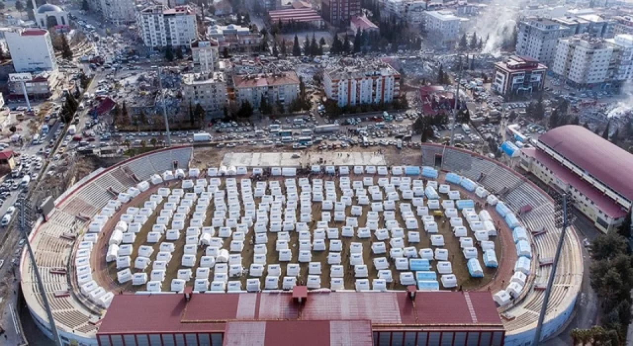 Deprem bölgesinde 70 bin 818 AFAD aile yaşam çadırının kurulumu tamamlandı