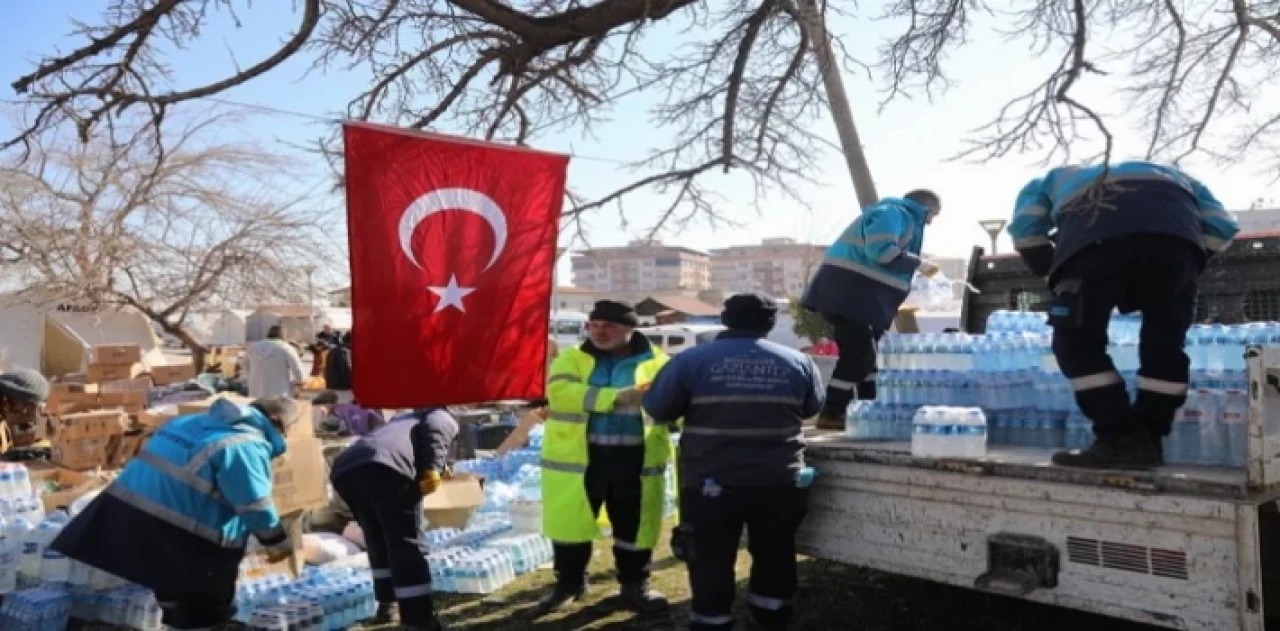 Gaziantep Nurdağı’nda yoğun mesai