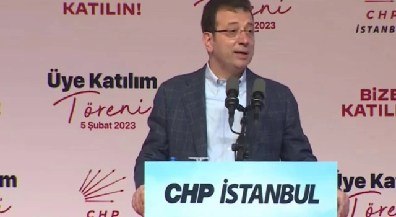 İmamoğlu: Cumhuriyetimizin ikinci yüzyılında Türkiye Cumhuriyeti’ni demokrasi ile taçlandıracağız