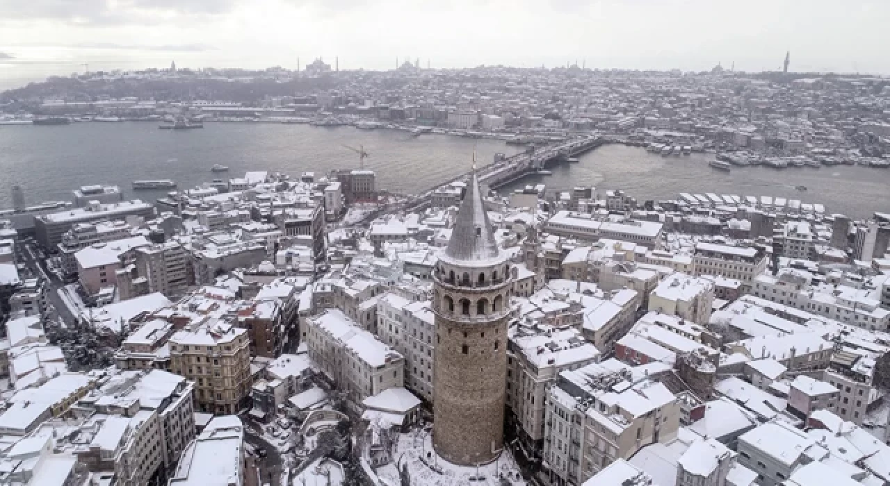 İstanbul haftasonu kar ve fırtınaya teslim olacak