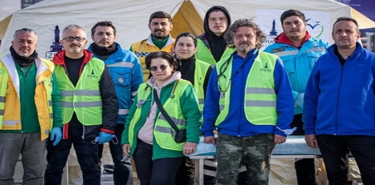 İzmir Büyükşehir Belediyesi Hatay’da sahra hastanesi kuruyor