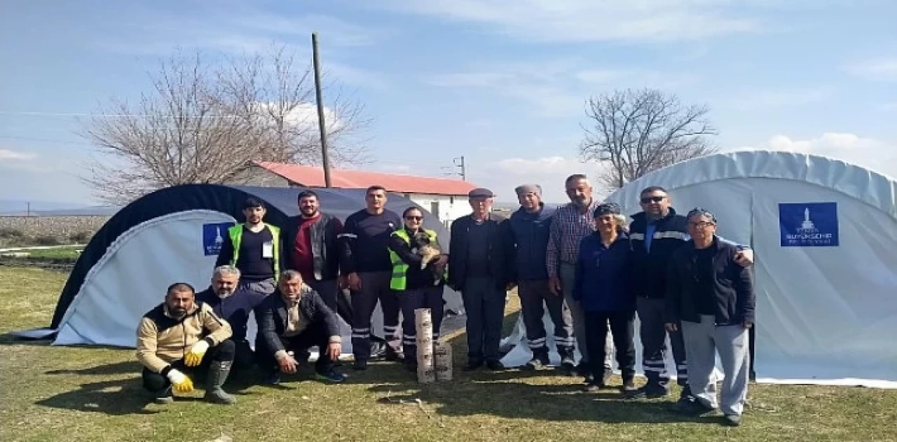 Kahramanmaraş ve çevresindeki 40 köyde İzmir dayanışması