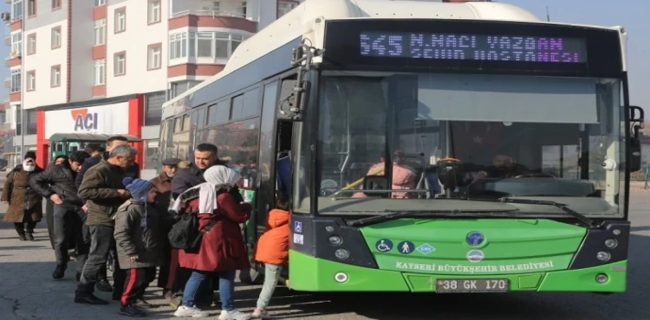 Kayseri Büyükşehir’den ulaşıma yoğun mesai