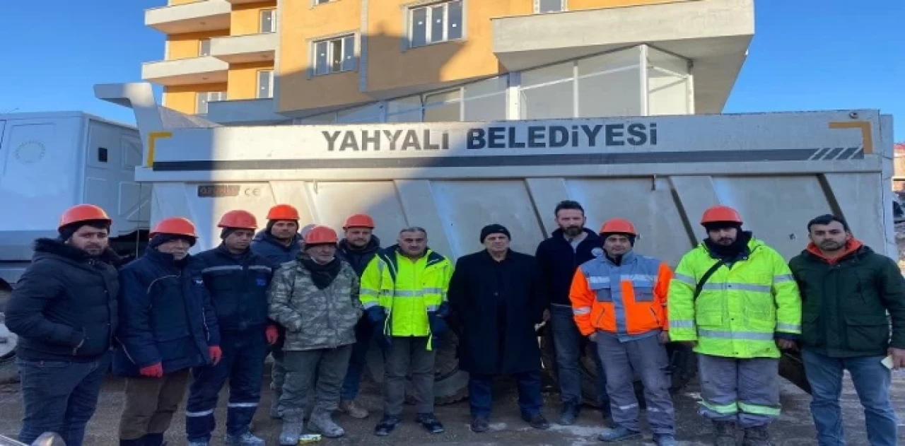 Kayseri Yahyalı’dan Kahramanmaraş’a hijyenik destek