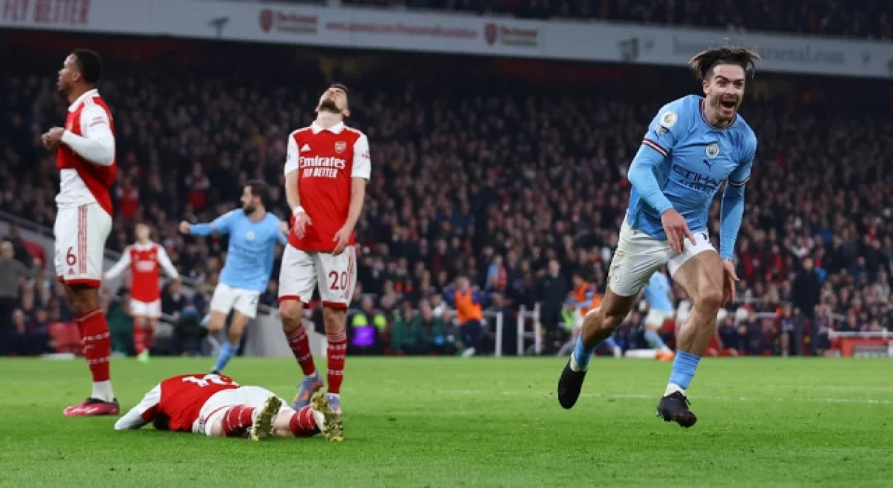 Premier Lig'de zirve el değiştirdi; Manchester City deplasmanda Arsenal'i yendi