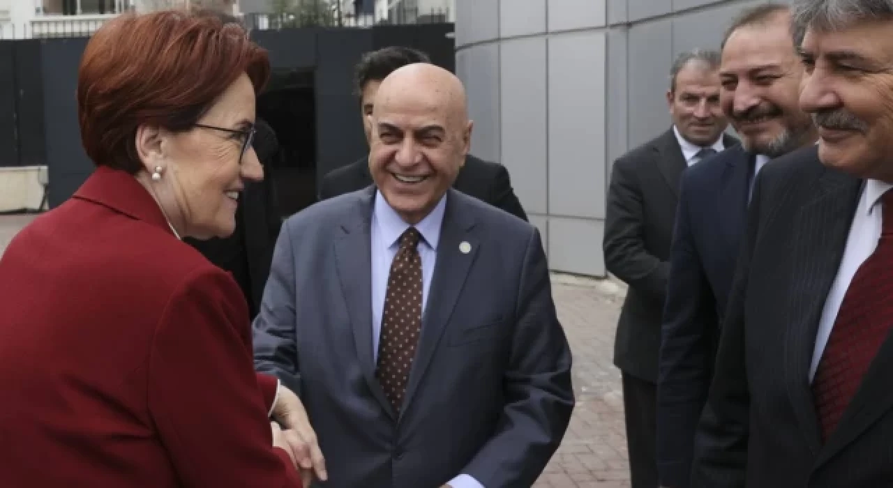 Akşener'i Cihan Paçacı karşıladı, partisinin belediye başkanlarıyla görüştü