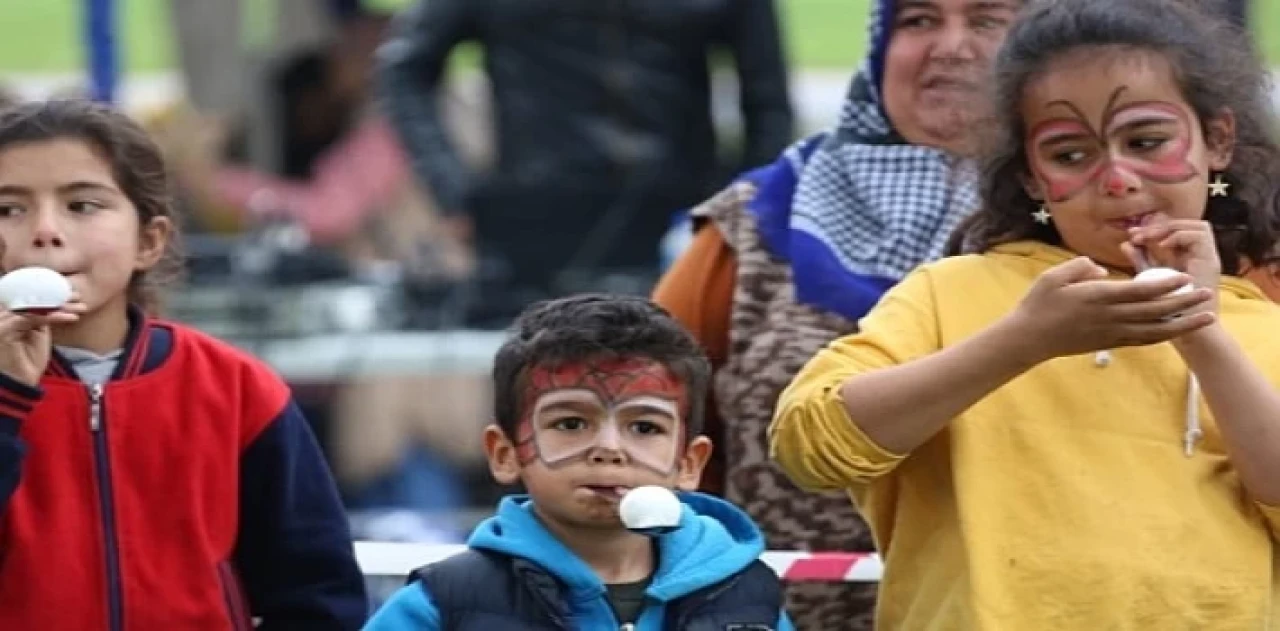 Aydın Büyükşehir Belediyesi Depremzede Çocuklar İçin Tekstil Park’ta Etkinlik Düzenledi