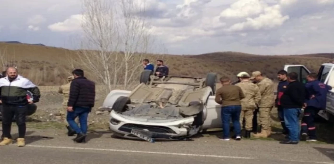 Bingöl’de iki otomobil çarpıştı: 4 yaralı