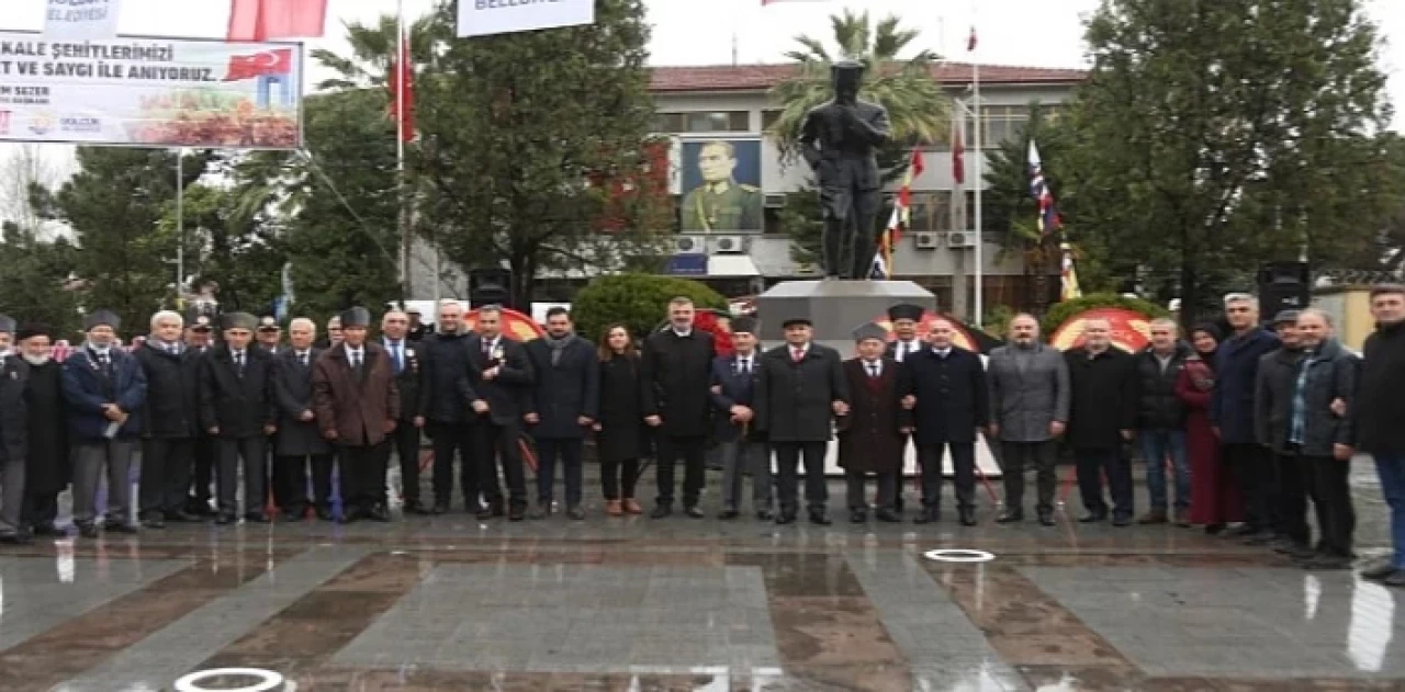 Çanakkale Zaferi Şehitleri Gölcük’te Törenlerle Anıldı