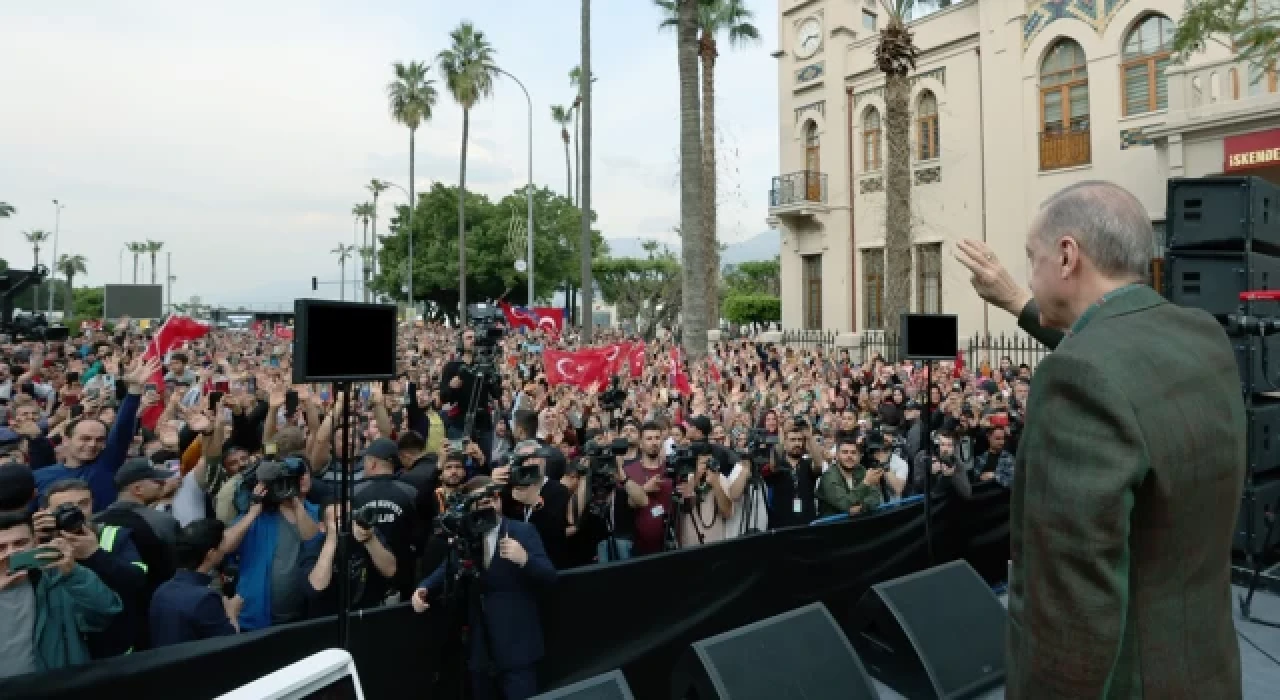 Cumhurbaşkanı Erdoğan: Hatay'a teslim olmak yakışmaz