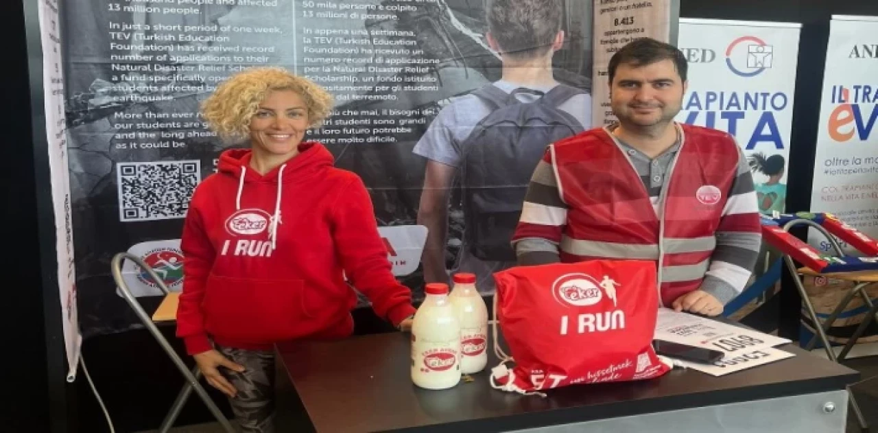 ’Eker I Run’ birincileri Roma’da afetzedeler için koşacak