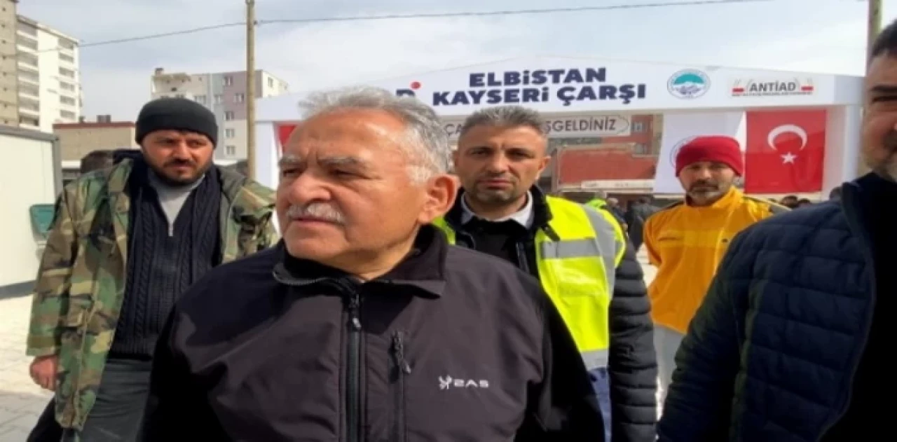 Elbistan’dan Kayseri’ye ’Çarşı’ teşekkürü