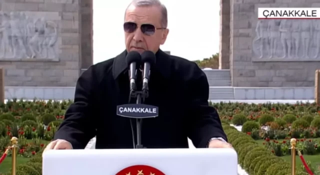 Erdoğan'dan Çanakkale Zaferi mesajı: Yeter ki fitne ve fesat peşinde olanlara kulak asmayalım