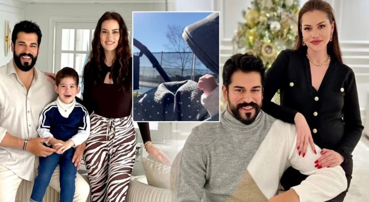 Fahriye Evcen'den küçük oğlu Kerem'le ilk paylaşım