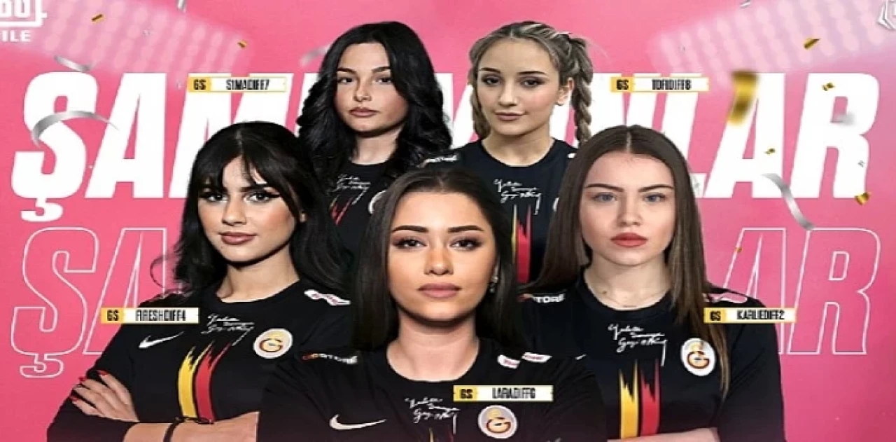 Galatasaray ESports, PUBG MOBILE Avrupa Kadınlar Turnuvası 2. sezon Şampiyonu oldu