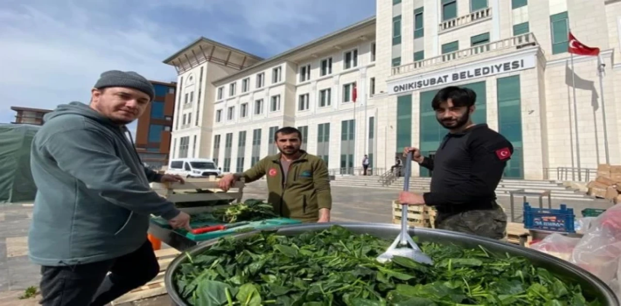 ’Gastro İnegöl’ şeflerinden Kahramanmaraş seferberliği