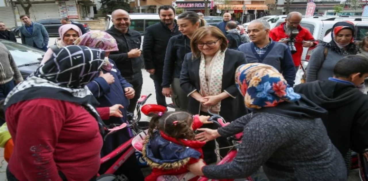 Gaziantep’te Başkan Şahin’den mahalle ziyaretleri