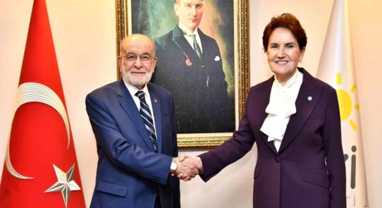 Karamollaoğlu'ndan Akşener'e ziyaret