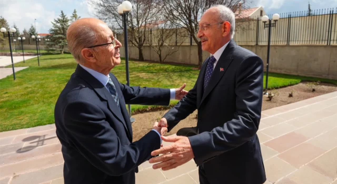 Kemal Kılıçdaroğlu, Eski Cumhurbaşkanı Ahmet Necdet Sezer ile görüştü