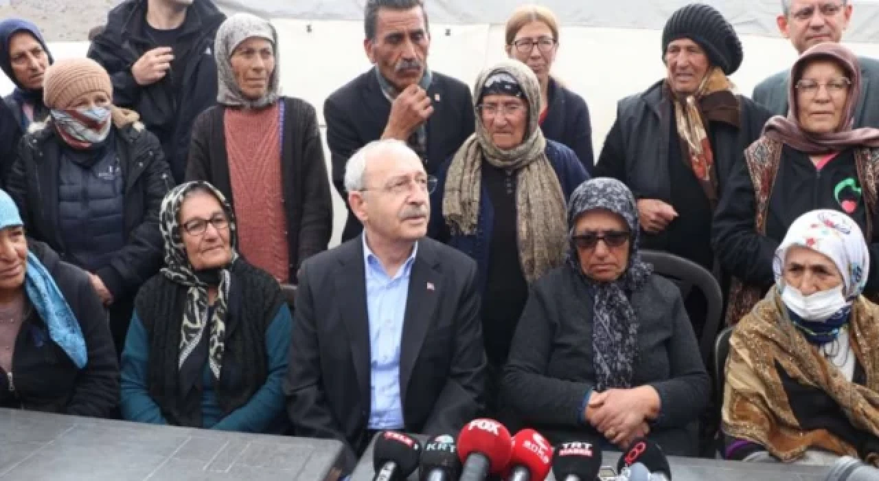 Kılıçdaroğlu: Bizimle tartışacaklarına çadır ve konteyner sorununu çözsünler