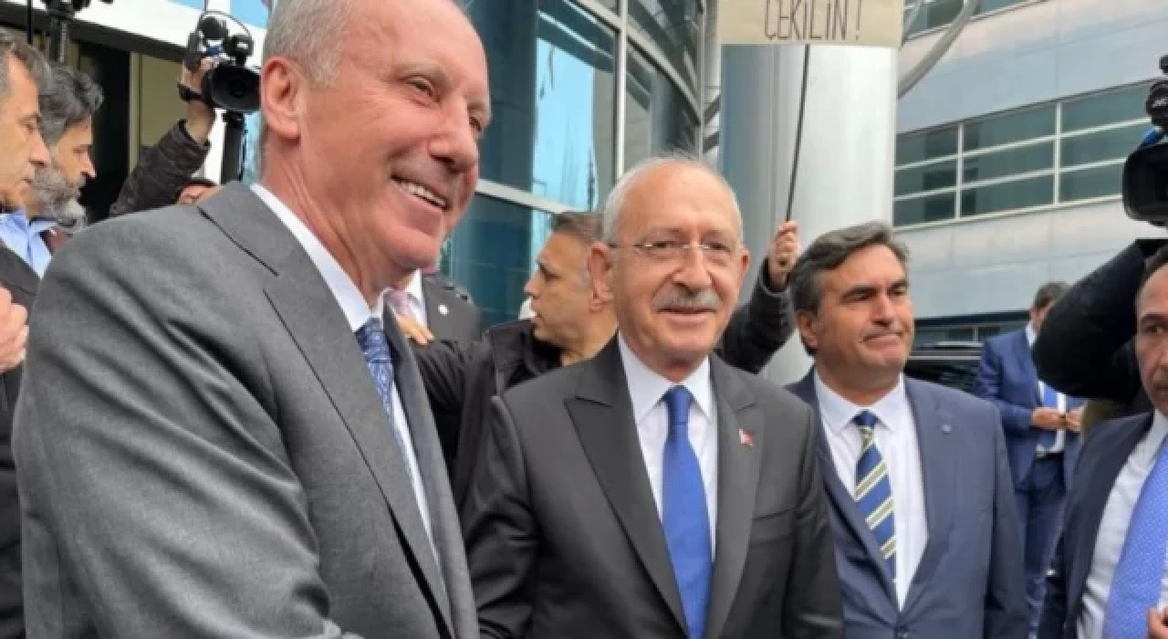 Kılıçdaroğlu ve İnce görüşmesi başladı