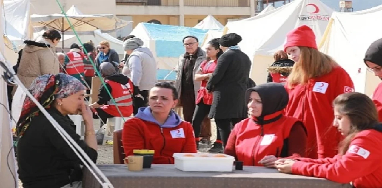 Kızılay’dan Afetzedelere Yönelik Psikososyal Destek