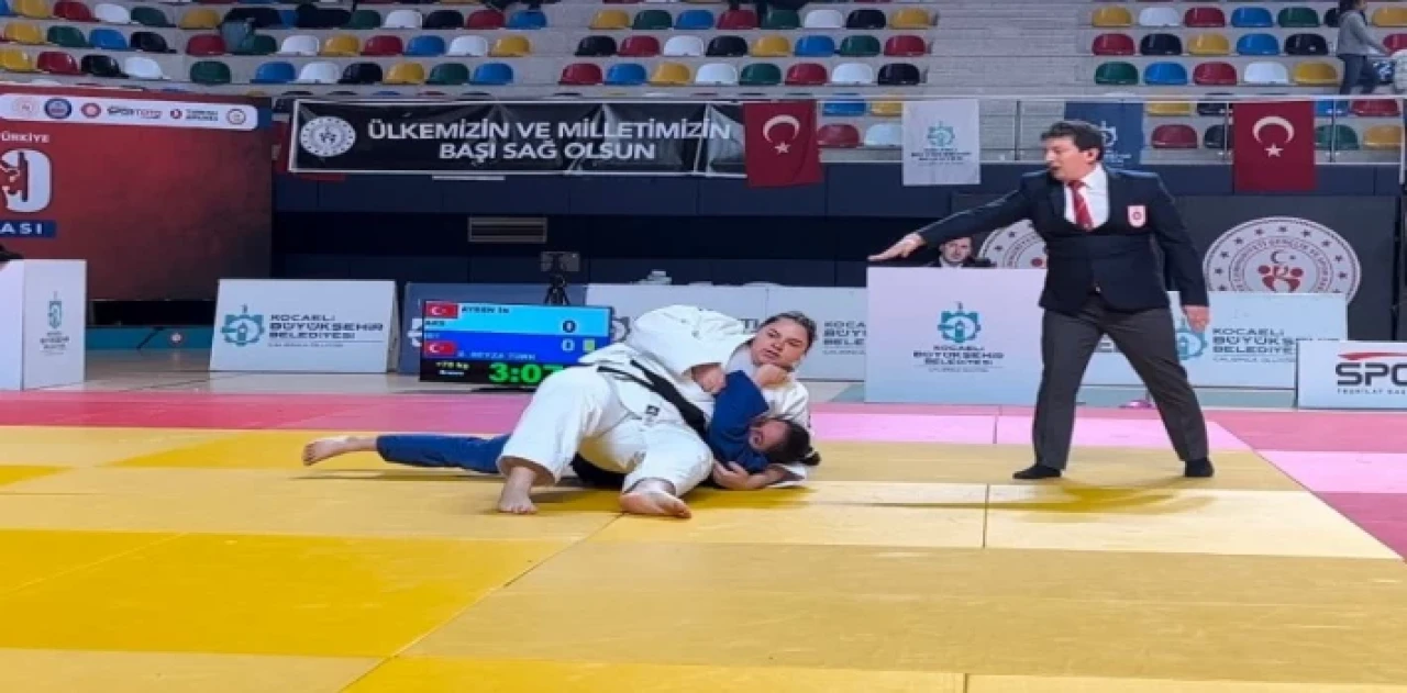 Kocaeli’de Büyükler Türkiye Judo Şampiyonası sona erdi