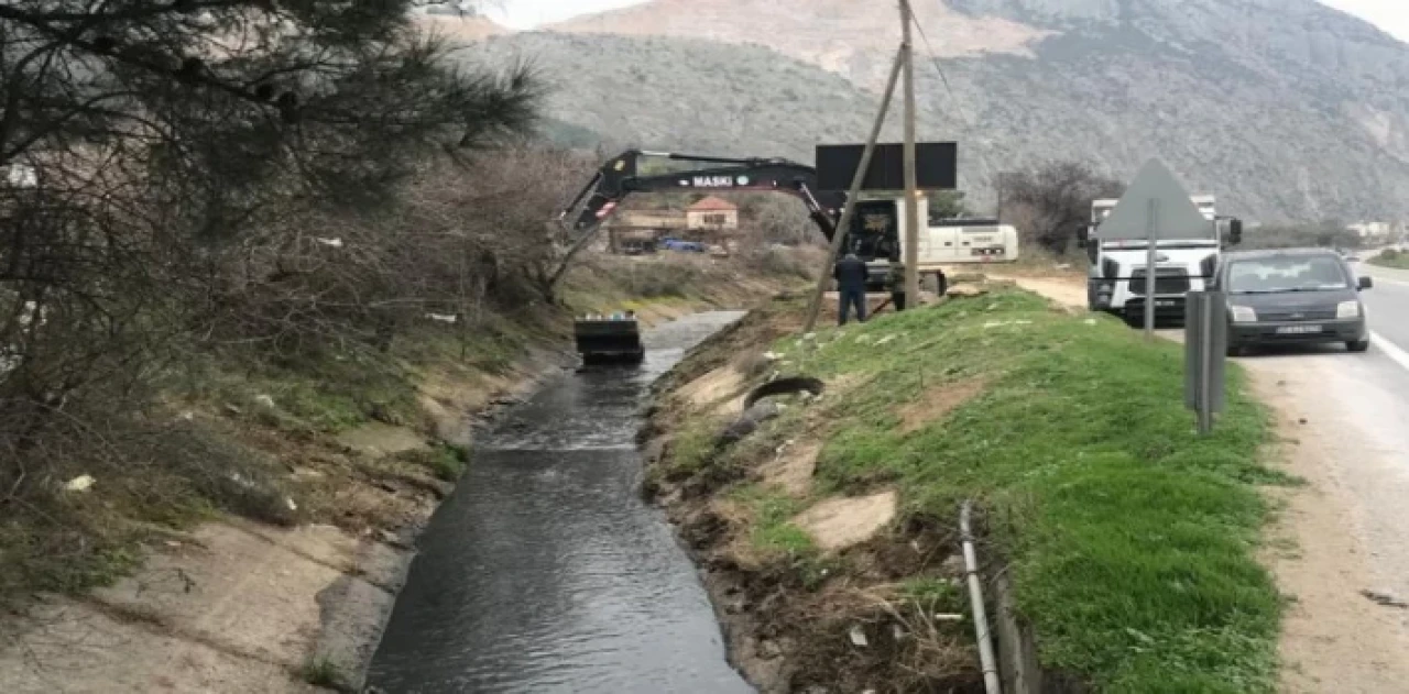 Manisa Şehzadeler’de taşkınlara karşı önlem