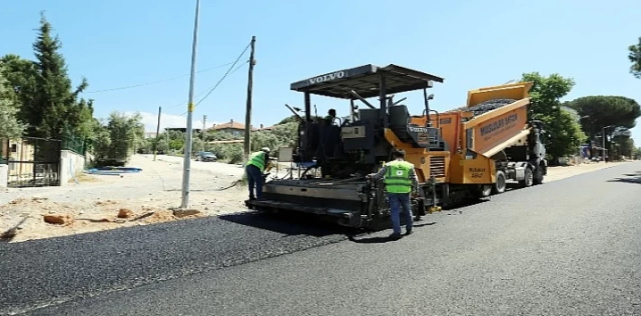 Muğla Büyükşehir Belediyesinden Kırsal Mahalle Yollarında İyileştirme Çalışması