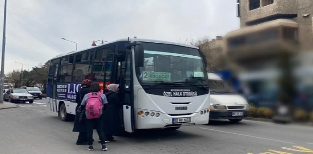 Nevşehir’de Özel Halk Otobüs Sefer ve Güzegâhlarında Düzenlemeler Yapıldı