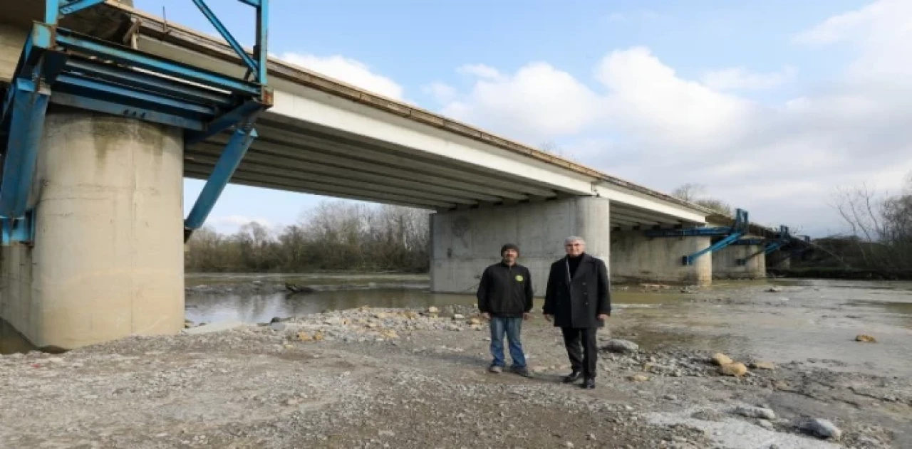 Sakarya’da Mollaköy Köprüsü’nde sona yaklaşıldı