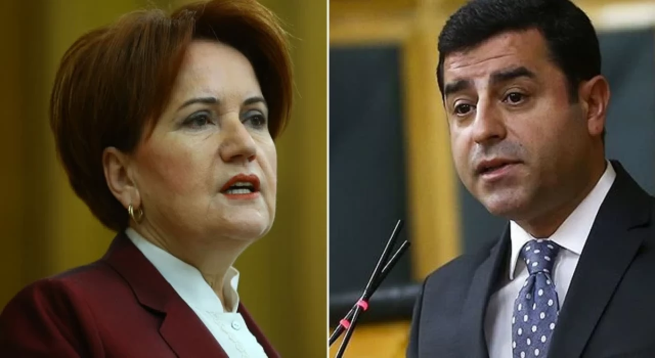 Demirtaş'tan Akşener'e açık mektup