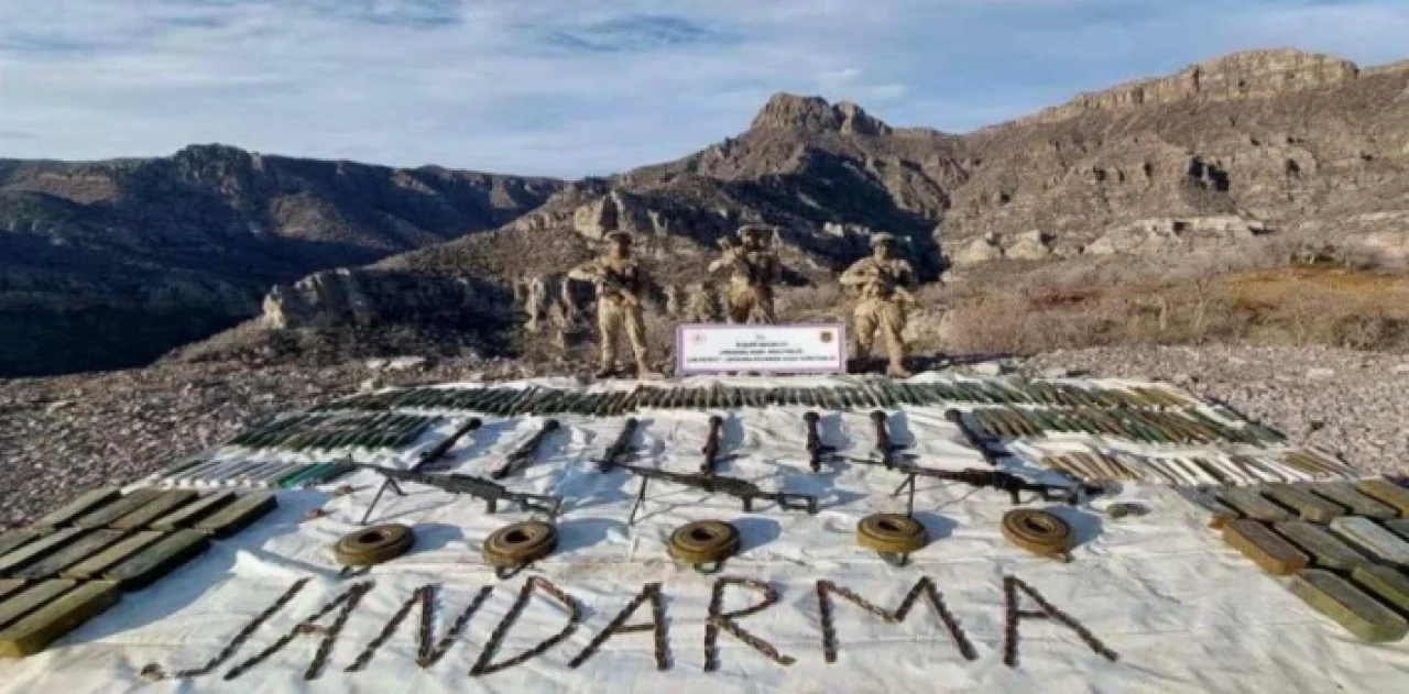 Şırnak ’Abluka’sında çok sayıda mühimmat ele geçirildi