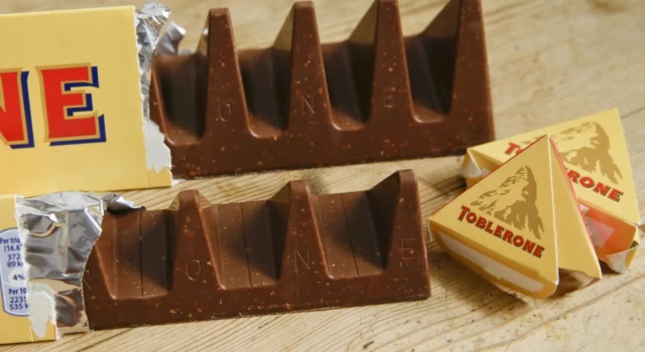 Toblerone logosunda zorunlu değişiklik