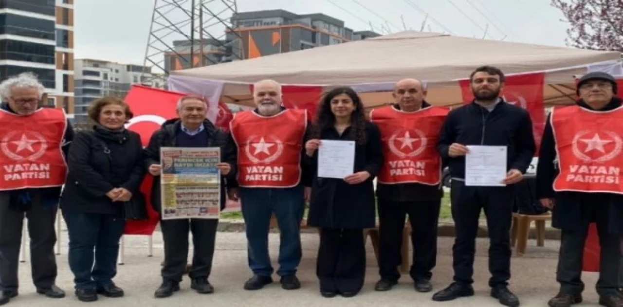 Vatan Partisi Bursa’dan Perinçek için ’imza’ya davet