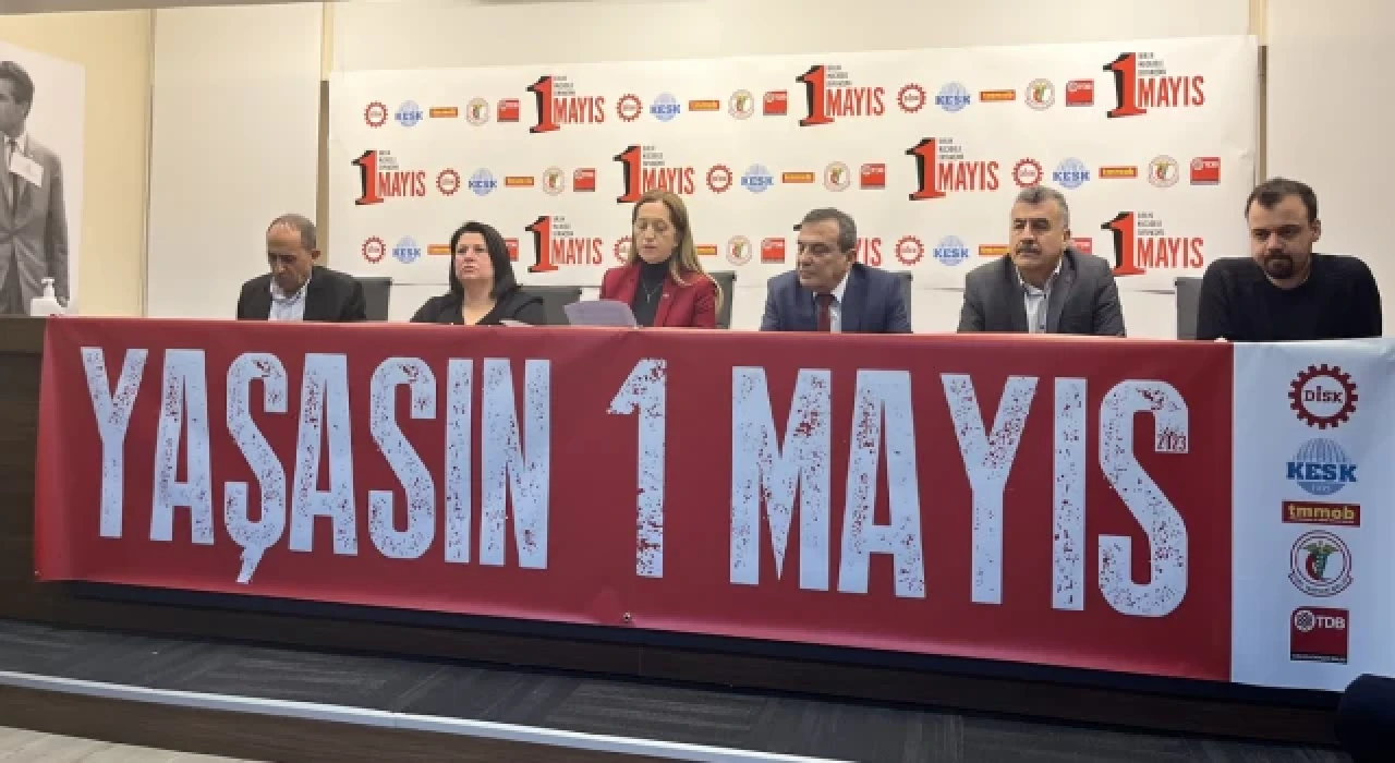 1 Mayıs için ortak açıklama